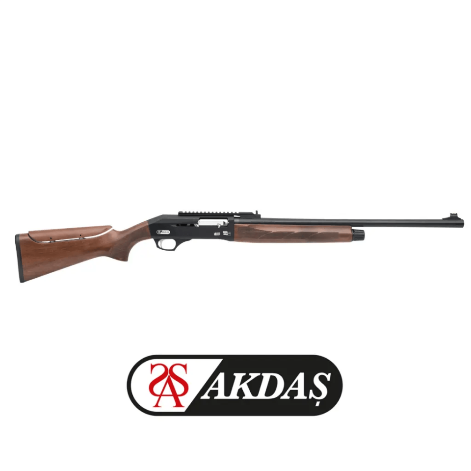 Akdaş Hybrid AH212 WSC Cantilever Slug Ahşap Otomatik Av Tüfeği