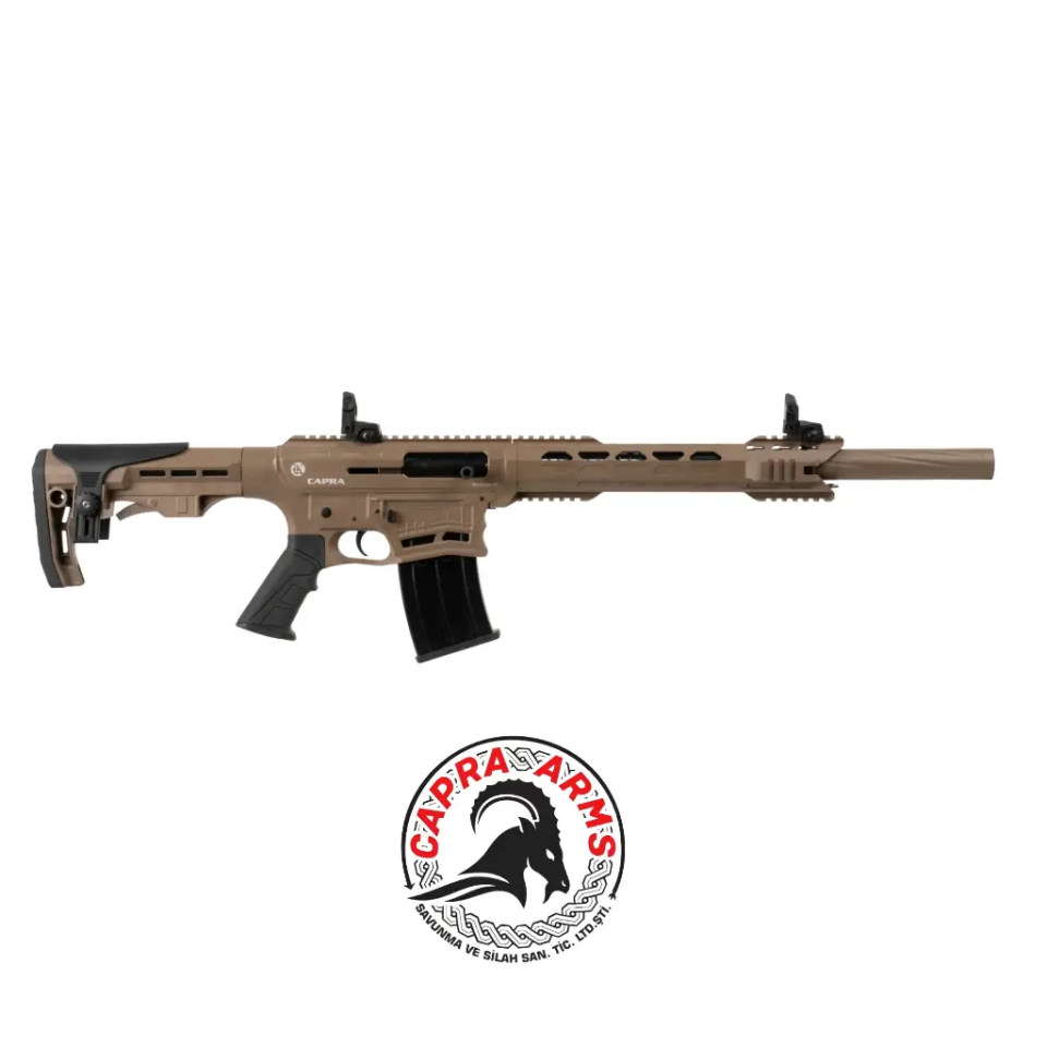 Capra KM12 FDE RK03 Şarjörlü Otomatik Av Tüfeği
