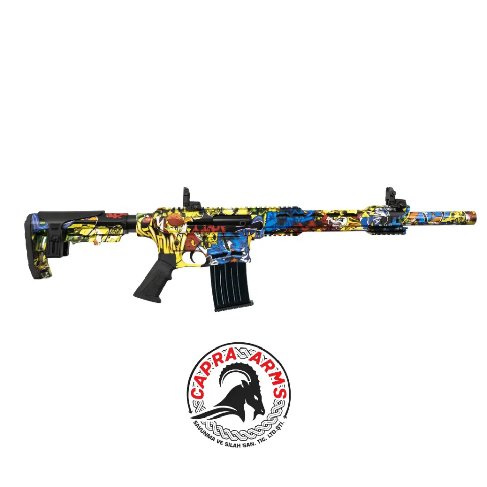 Capra KM12 RK10 Urban Camo Şarjörlü Otomatik Av Tüfeği