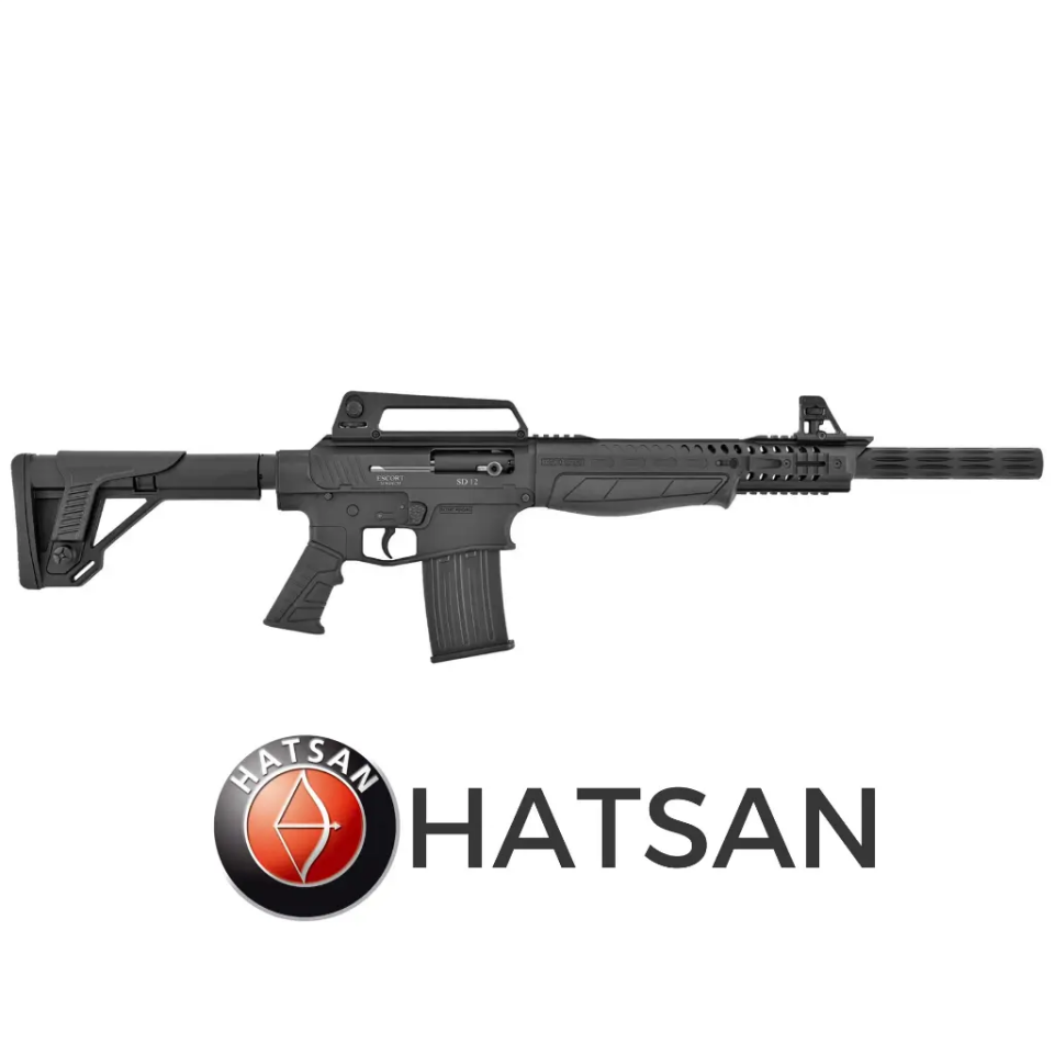 Hatsan Escort SD 12 Siyah Tactical Şarjörlü Av Tüfeği