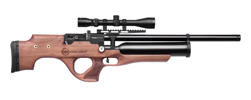 KRAL ARMS Puncher Ekinoks PCP Havalı Tüfek 4.5 / 5.5 / 6.35 mm