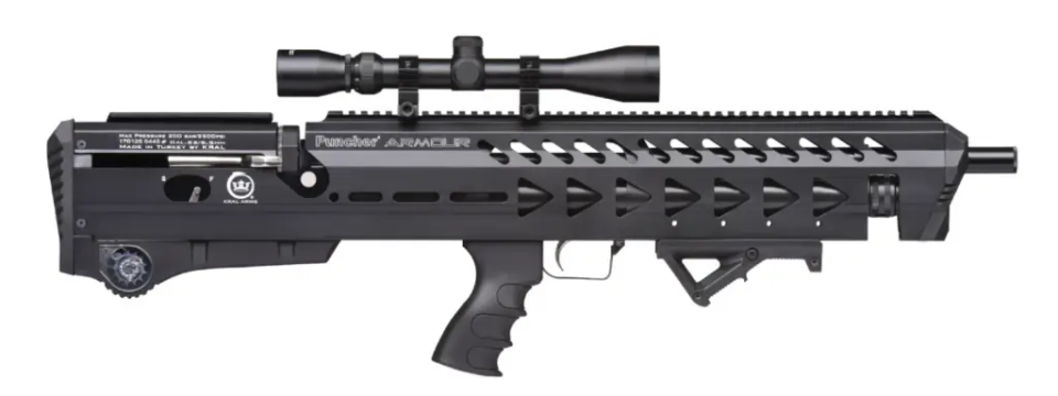 Kral Arms Puncher ARMOUR Black PCP Havalı Tüfek