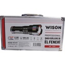 WİSON ŞARJ EDİLEBİLİR PROFESYONEL AVCI EL FENERİ 55 WATT 5500L WS-1010