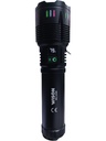 WS-12300 Profesyonel El Feneri | 60W – 6000 Lümen – 22000 Mah – Zoomlu – Metal Kasa – Type-C Şarj – Dijital Göstergeli