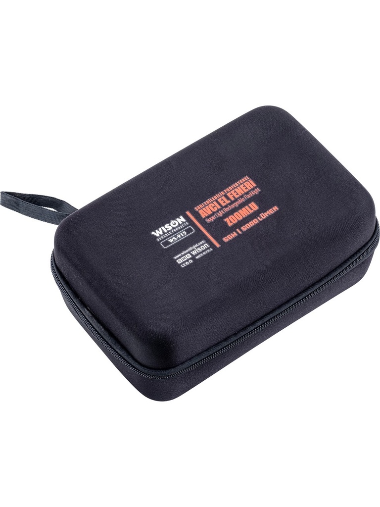 Wıson WS-915 Şarjlı El Feneri 55 W 5000 Lümen