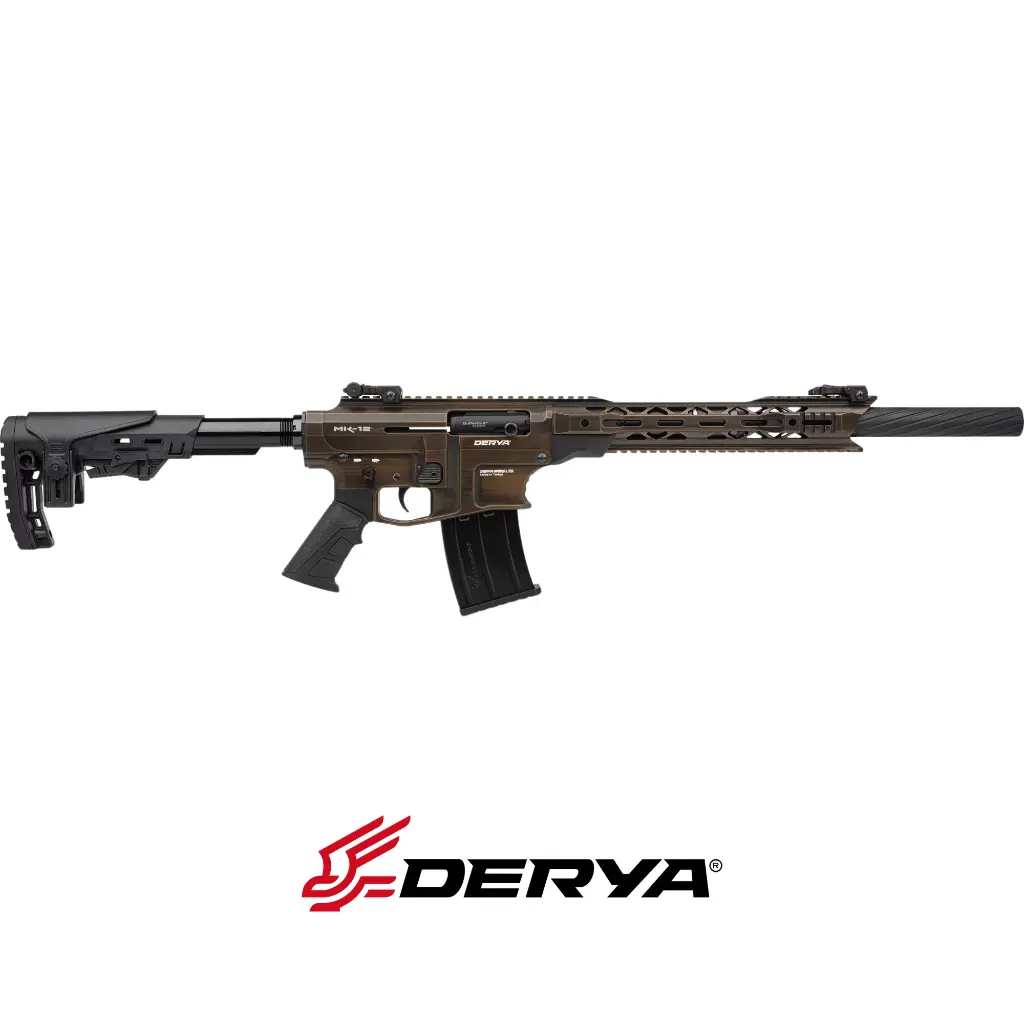 Derya MK-20 ES-202SE Bronz Eskitme 20 Kalibre Şarjörlü Av Tüfeği 