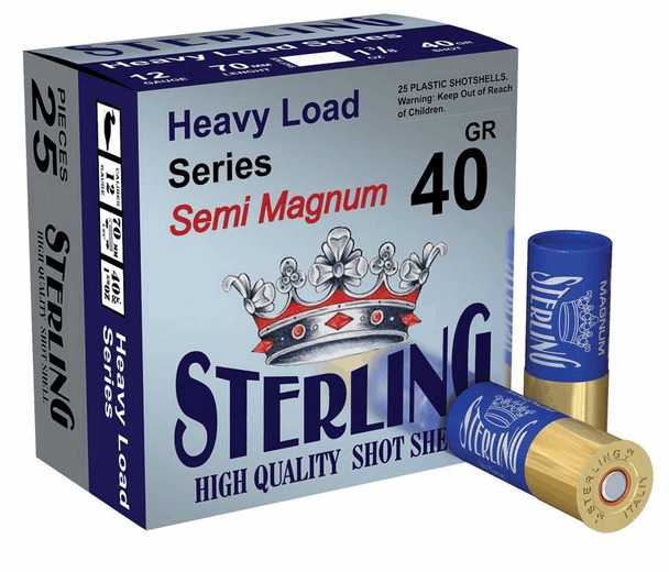 STERLING 40 GR. SEMI MAGNUM Av Fişeği - 12 CAL.