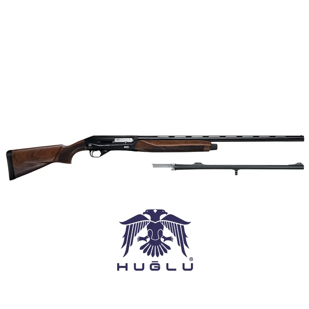 Huğlu Renova Combo Slug Ahşap Yarı Otomatik Av Tüfeği