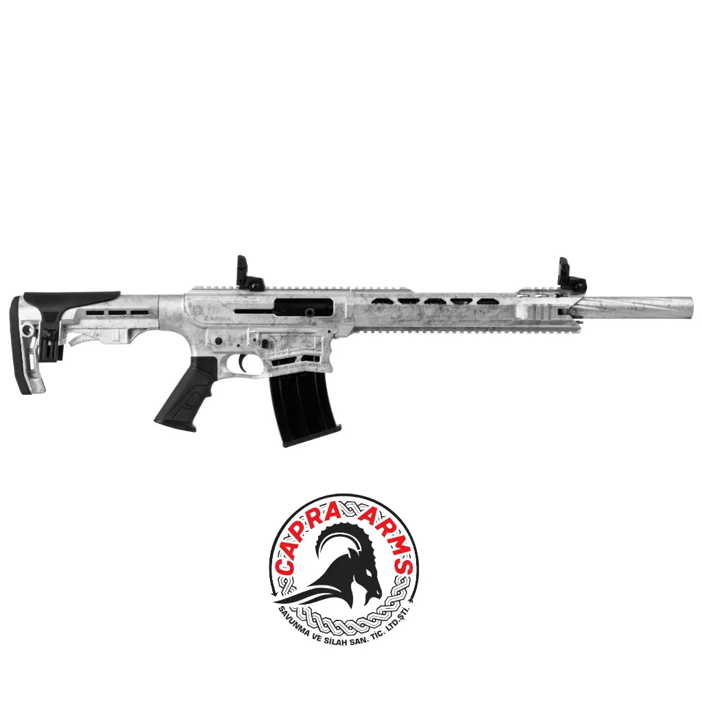 Capra KM12 RK06 Mermer Desenli Şarjörlü Otomatik Av Tüfeği 