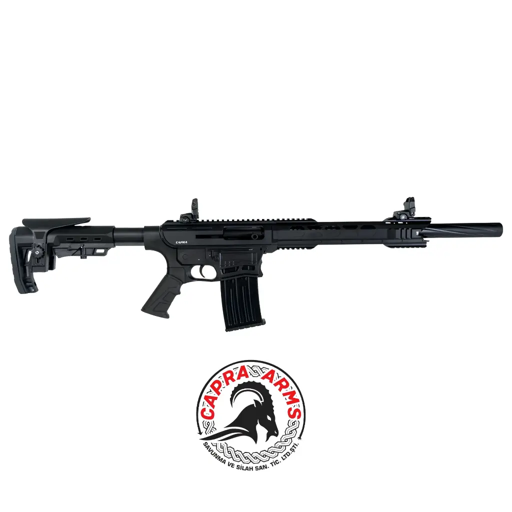 Capra KM12 Siyah Şarjörlü Otomatik Av Tüfeği 