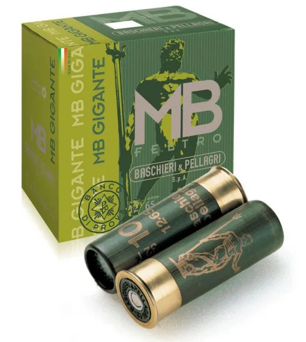 B&P 32-33 gr. MB Gigante Keçe Tapa Av Fişeği – 12 Cal.