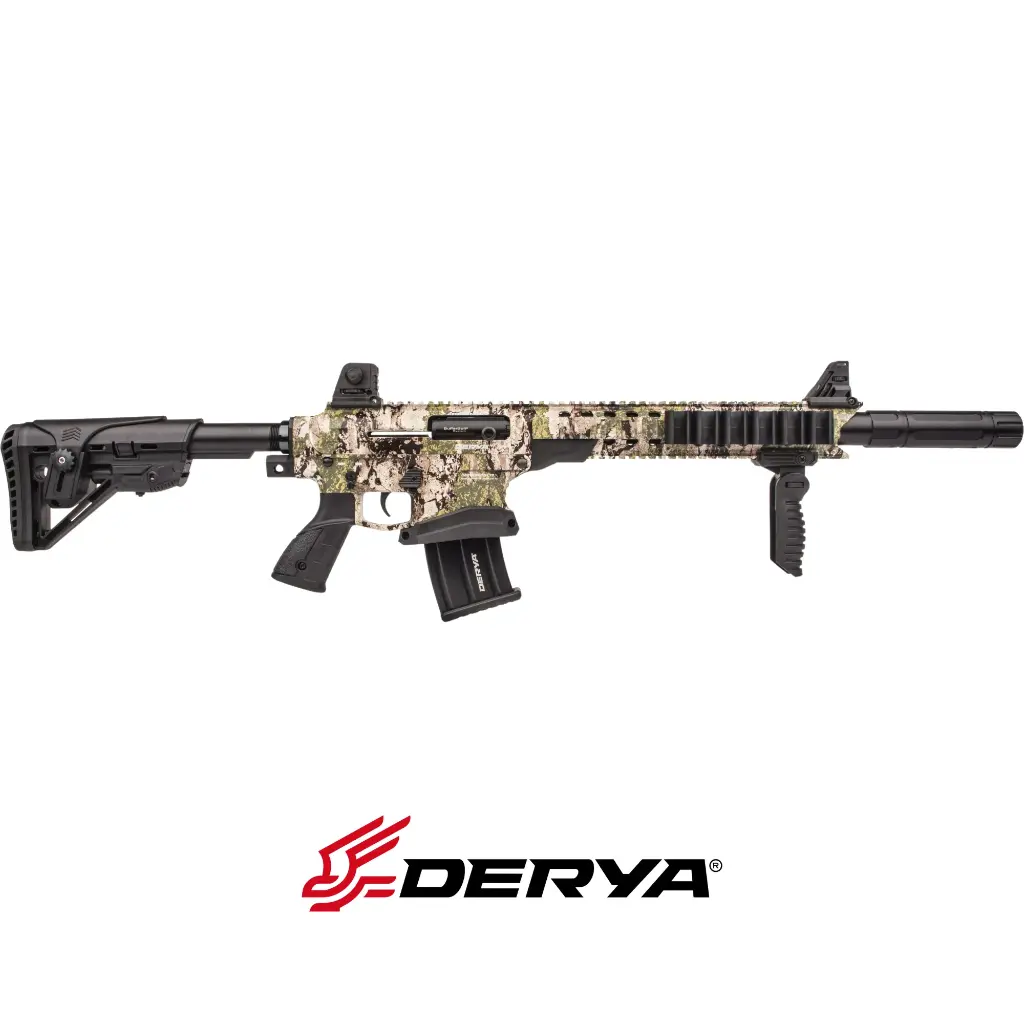 Derya MK-12 ST-165 Strike Kamuflaj Şarjörlü Av Tüfeği 