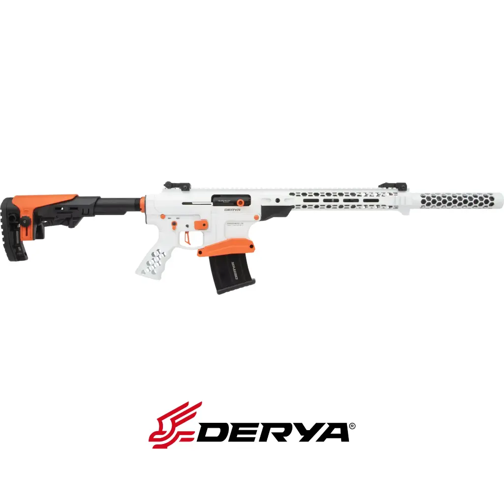 Derya MK-12 AS-109H Ultra Beyaz Turuncu Şarjörlü Av Tüfeği 