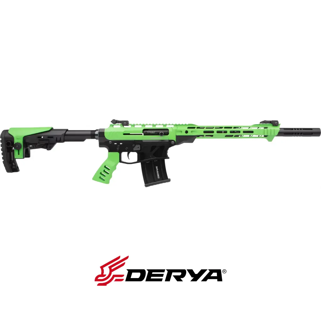 Derya MK-20 ES-207S Yeşil Siyah 20 Kalibre Şarjörlü Av Tüfeği 