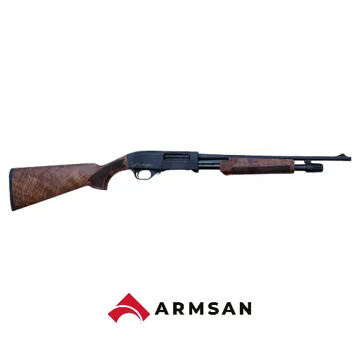 Armsan P636W Ahşap 36 Kalibre Slug Gezli Pompalı Av Tüfeği 