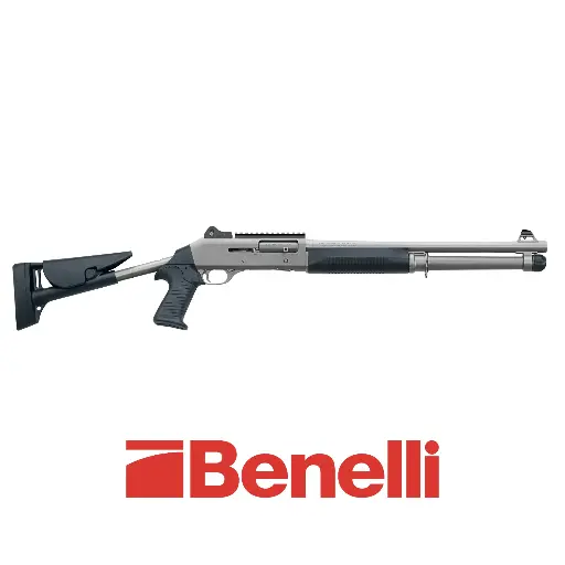 Benelli M4 Cerakote Silver Teleskopik Yarı Otomatik Av Tüfeği 