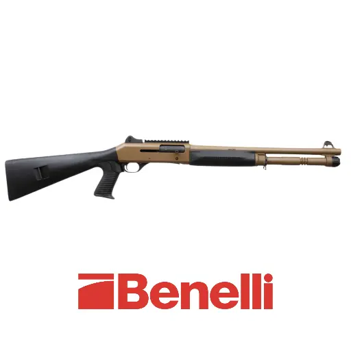 Benelli M4 Cerakote Bronz Pistol Grip Yarı Otomatik Av Tüfeği 