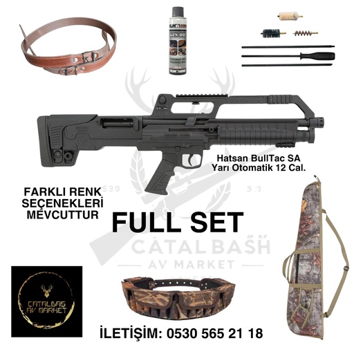 Hatsan Escort BULLTAC SA 12 PX Black Otomatik Av Tüfeği