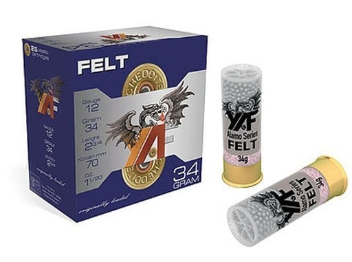 YAF 34 GR. KEÇE TAPA Av Fişeği- 12 CAL.